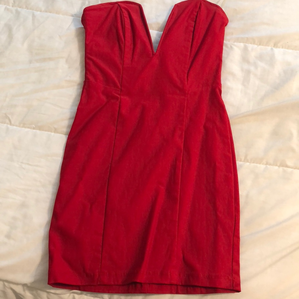 Windsor Red Bodycon Dress